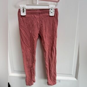 Old Navy 4T Girls Dusty Rose Stretch Comfortable Leggings for Kids